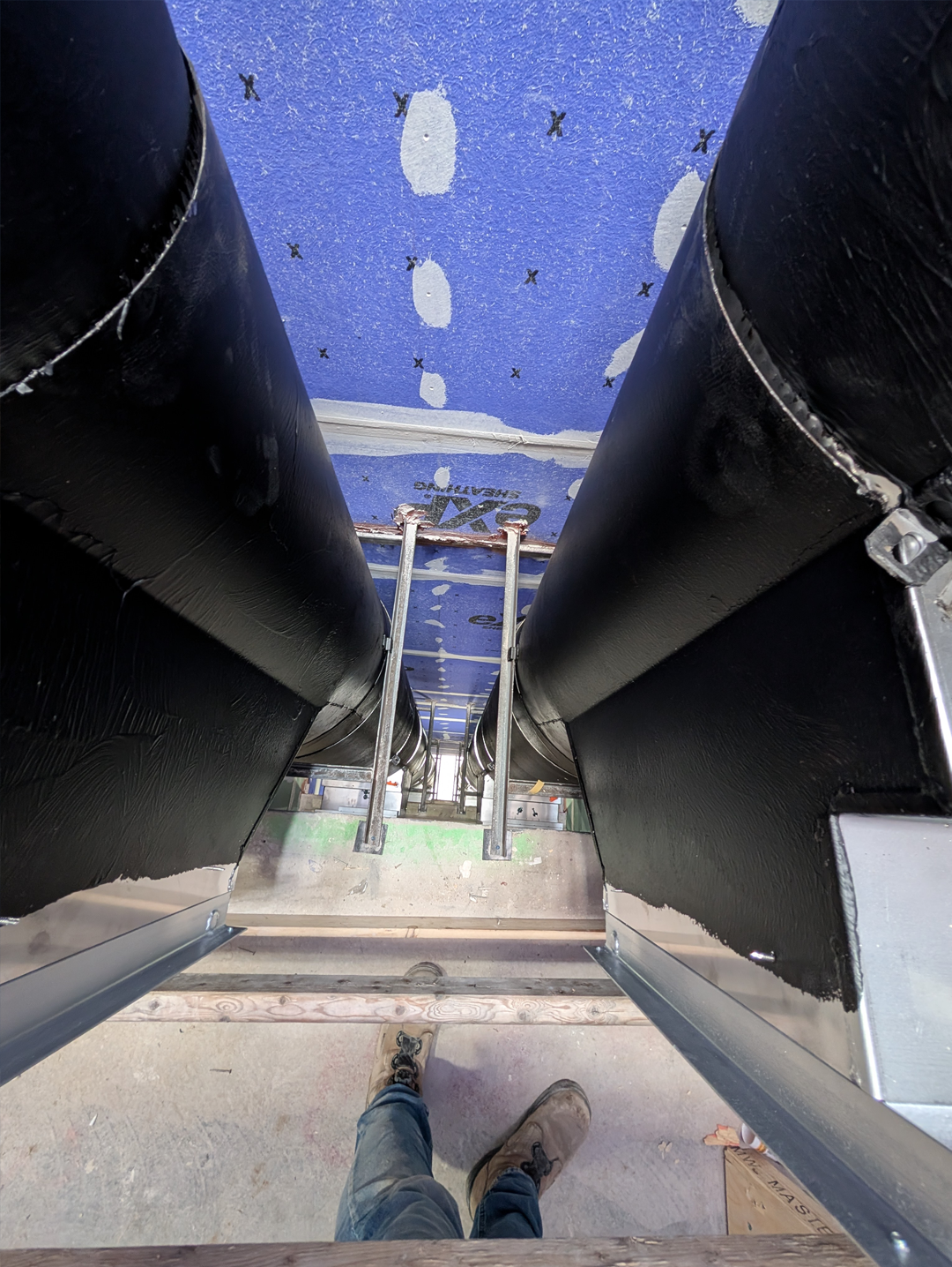 Trash Chute Installation